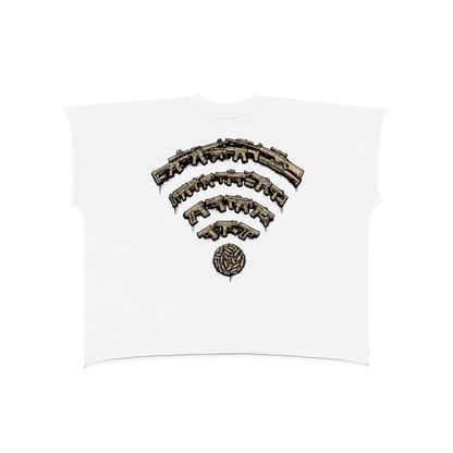 [ iARSENAL SIGNAL ] Distressed Edge Tee ( White )